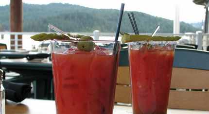 Bloody Mary w samolocie
