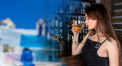 Santorini, wino, overtourism