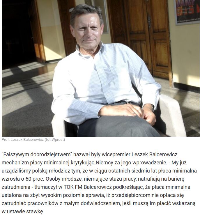program wyborczy, koalicja obywatelska, likwidacja płacy minimalnej